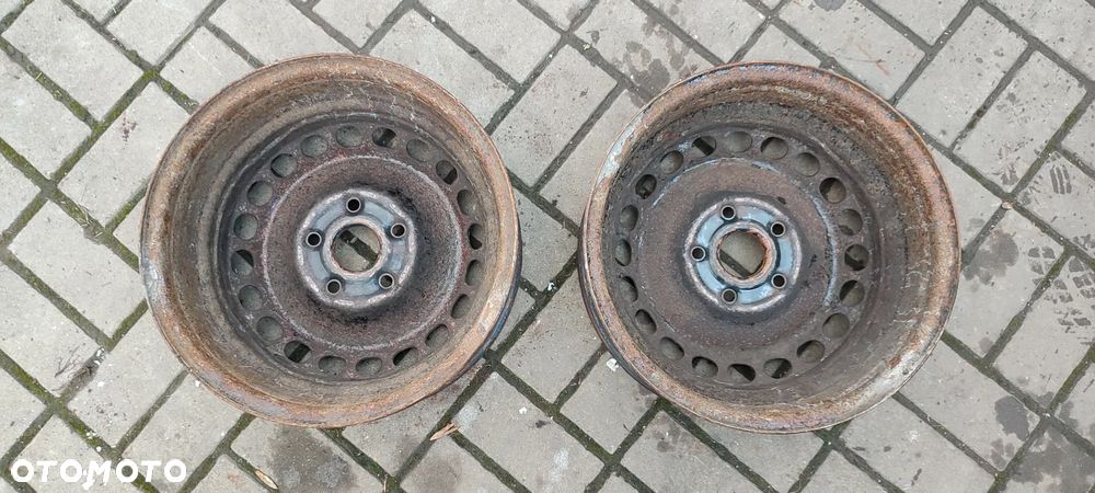 FELGI STALOWE 5x112 6Jx15 CALI ET37 AUDI VW 2 SZTUKI PARA - 6