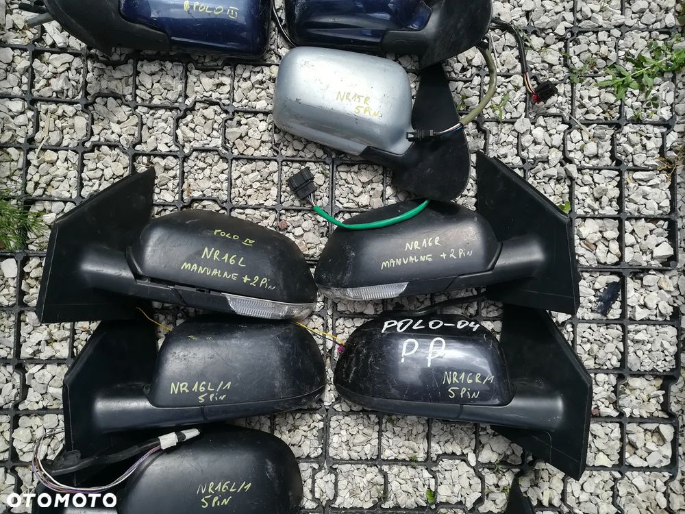 VW LUSTERKA LEWE PRAWE VOLKSWAGEN LUSTERKO - 24