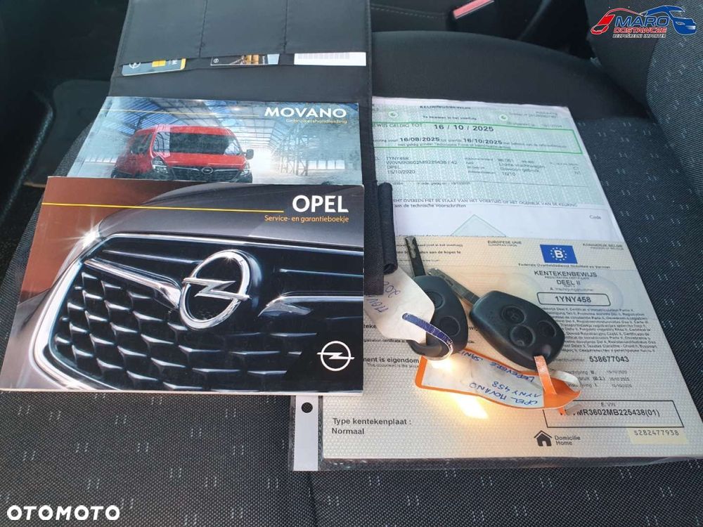 Opel MOVANO L2H2 POTWIERDZENIE PRZEBIEGU - 32