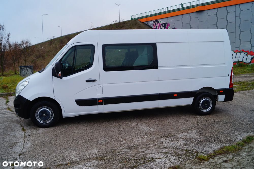 Renault MASTER 2.3DCI BRYGADÓWKA L3 H2 dubelkabina 6 osób - 10