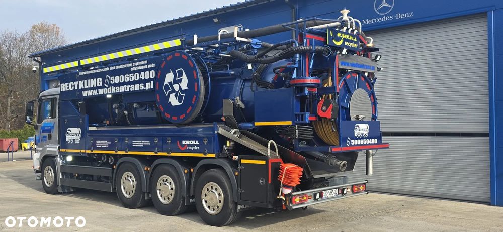 MAN TGS 35.500 KROLL Recycler CVS 3100 URACA P4-45 540ll/175bar - 11
