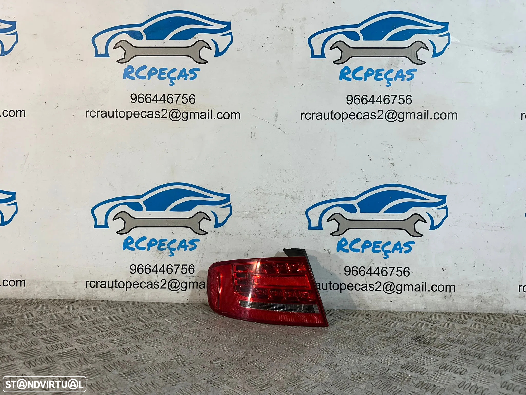 .Farolim Traseiro Trás Esquerdo Original Audi A4 B8 Sedan Carro 2007 a 2015 - 2