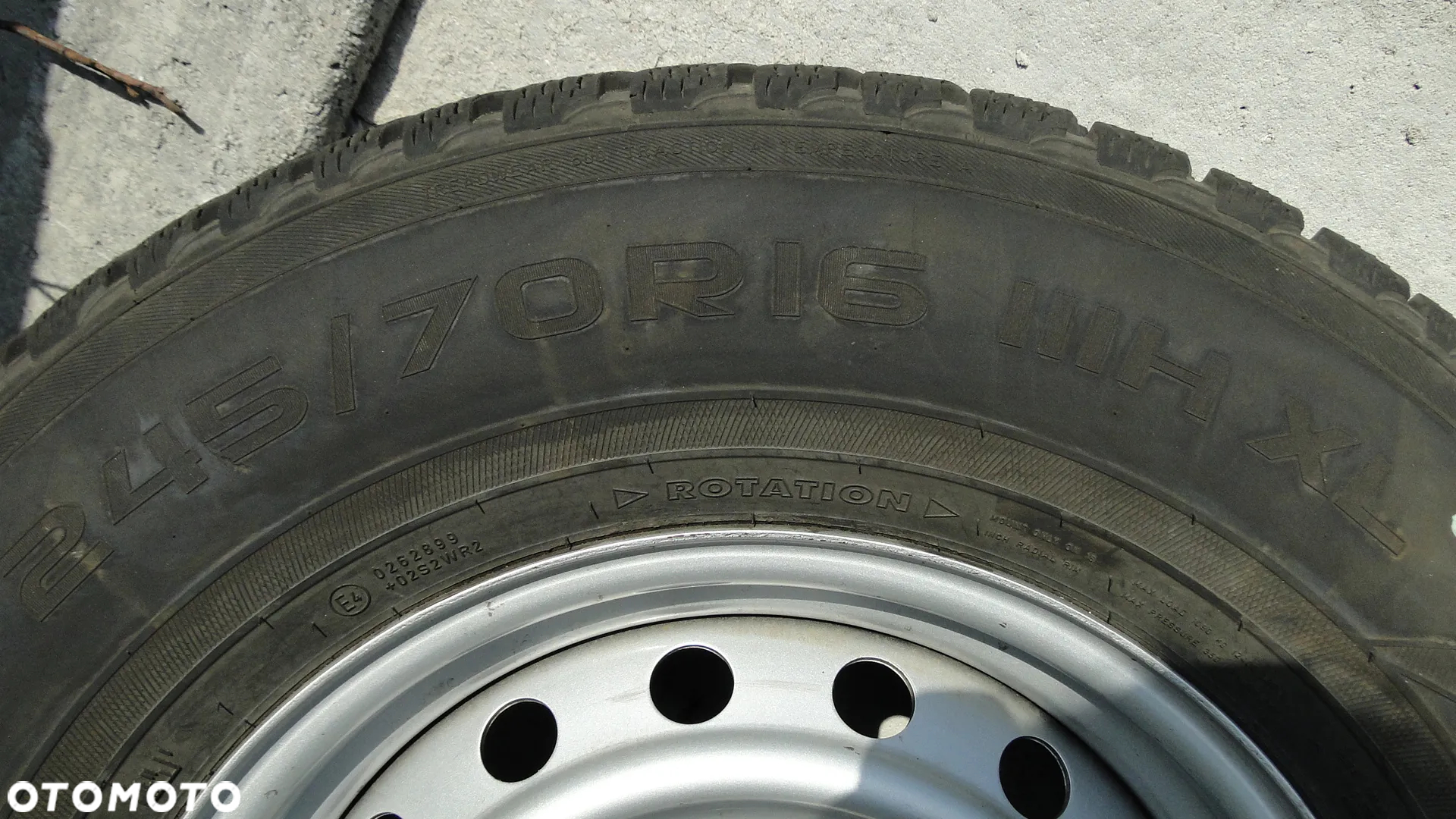 ISUZU D-MAX II FELGA FELGI STALOWE OPONY 7X16 6X139,7 NOKIAN WR SUV 3 245/70R16 2017r - 6