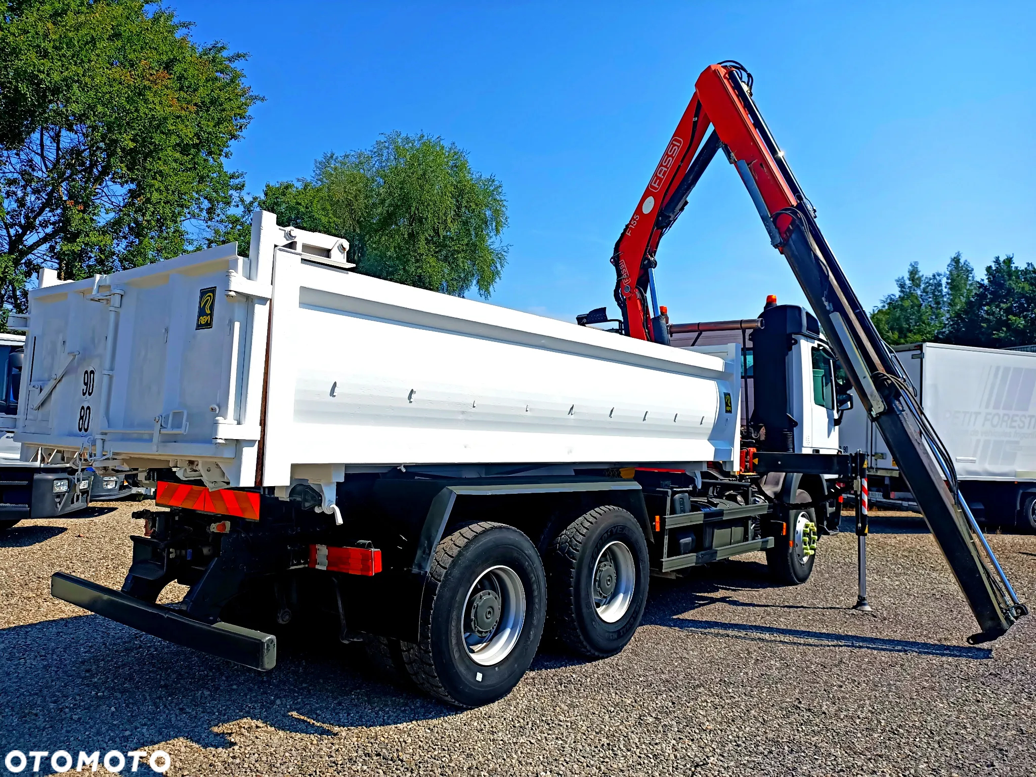 Mercedes-Benz Actros 2636 6x4 HDS Żuraw Dźwig Fassi Wywrotka Hydroburta - 13