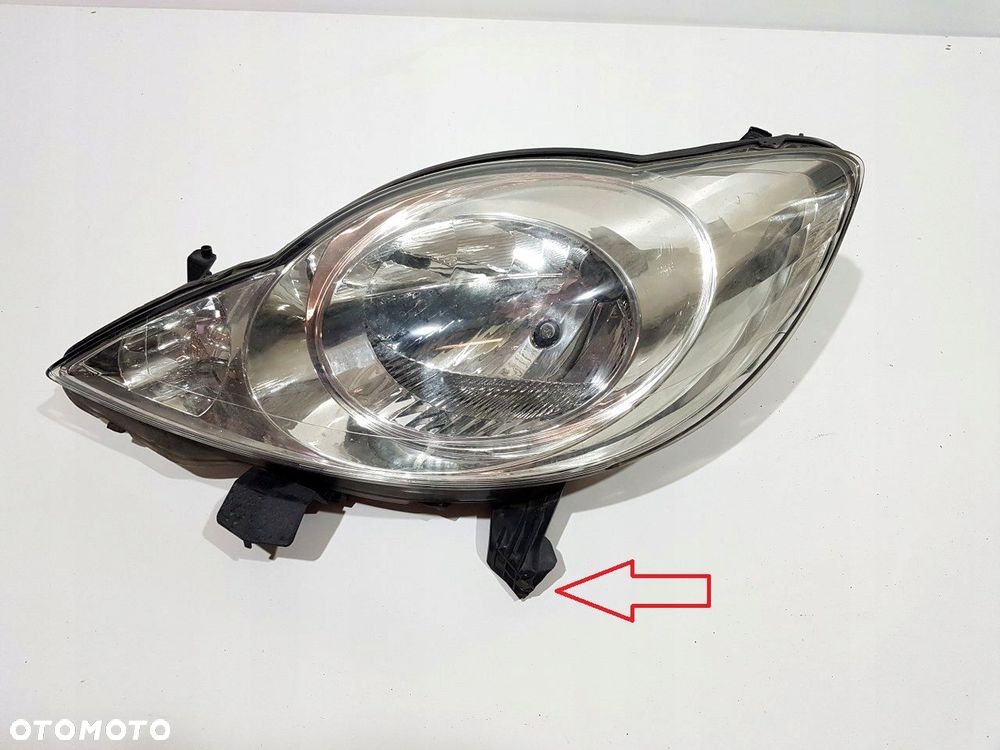 PEUGEOT 107 LAMPA PRZÓD PRZEDNIA LEWA EUROPA ORYGINAŁ - 3