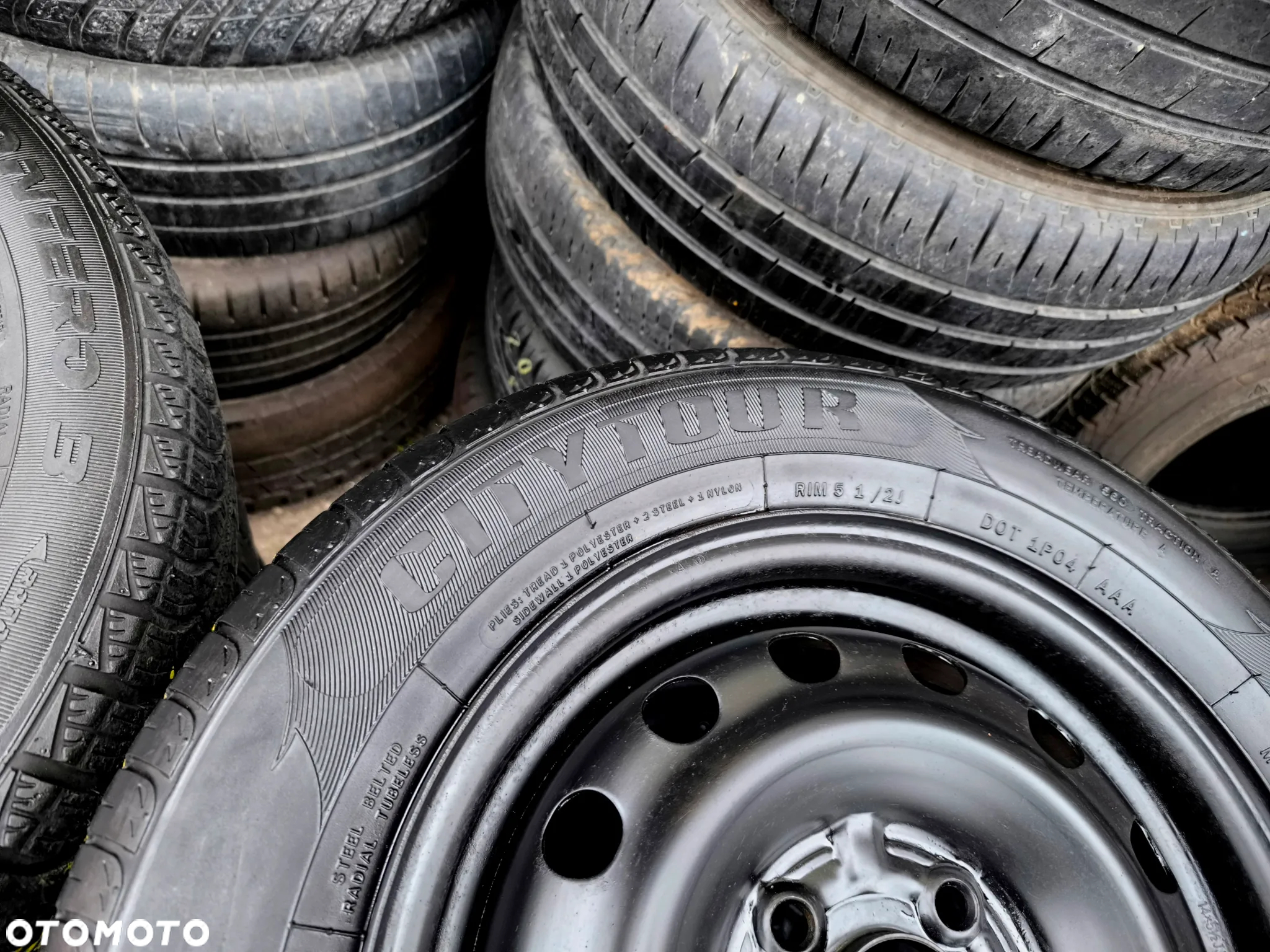 4x100 Felgi Stalowe Stal 14 Koła Letnie Lato HYUNDAI I10 GETZ ACCENT KIA RIO PICANTO MAZDA 323 DEMIO 2 SUZUKI BALENO TOYOTA YARIS COROLLA Legnica ALU-RAD 185/65 5mm - 5