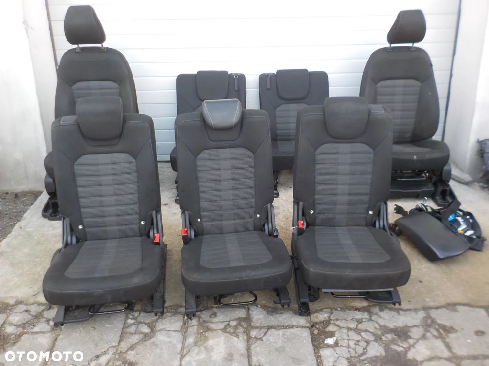 FORD GALAXY MK4  FOTELE BOCZKI PASY KOMPLET - 1