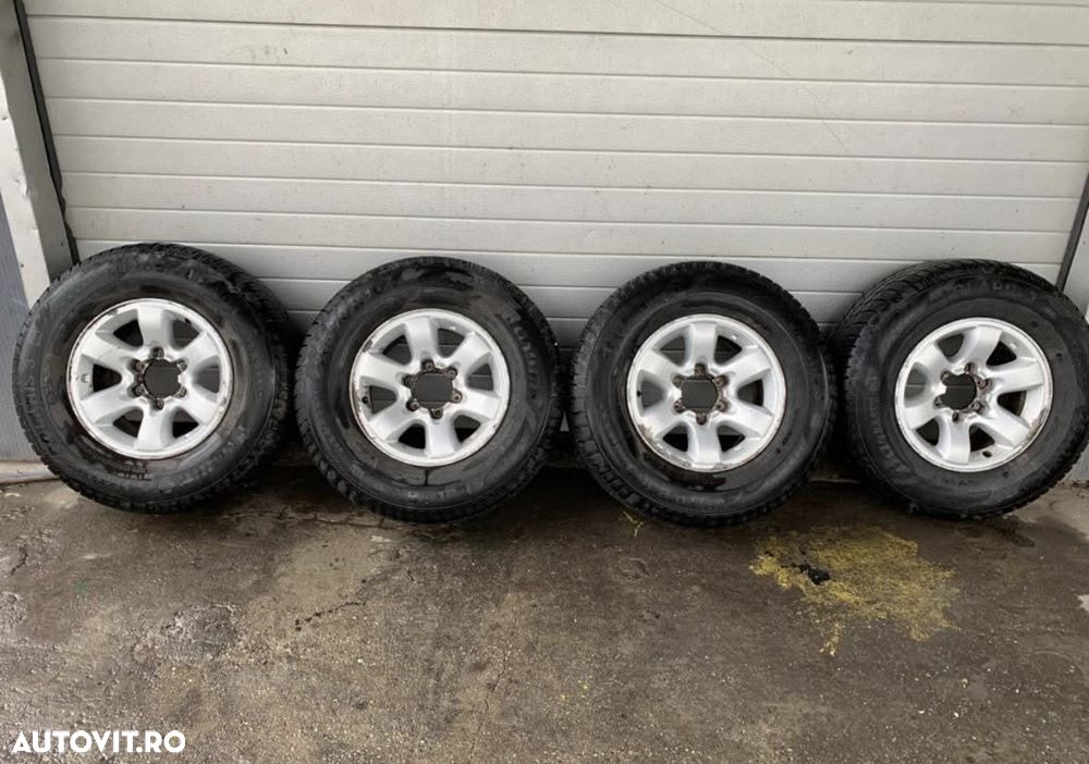 Jante roți R16 Prindere distanță între prezoane  (PCD): 6x139.7.  Gaură Centrală (CB): 110 mm Compatibile j120 toyota land cruiser Nissan patrol etc - 6