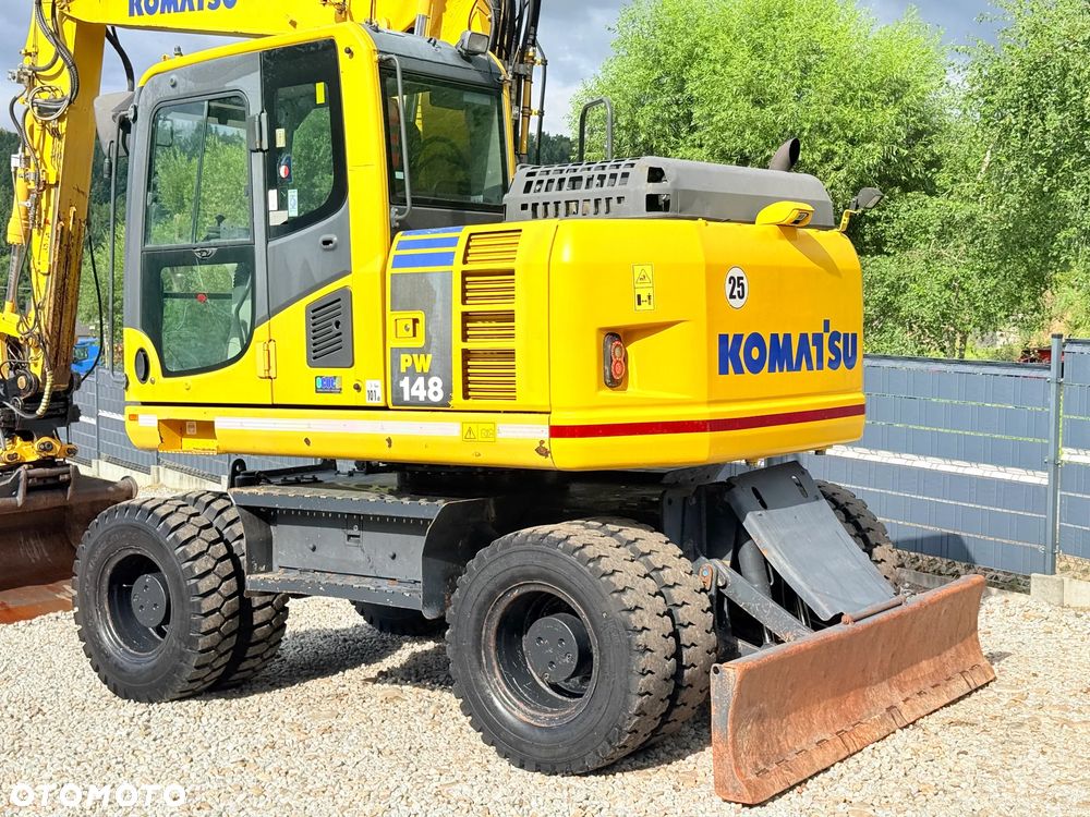 Komatsu * Komatsu PW 148  *ROTOTILT * Sprowadzona * Koparka Kołowa * - 12