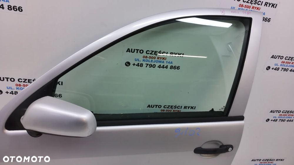 Skoda Fabia I Drzwi Lewy Przód Lusterko 9102 - 2