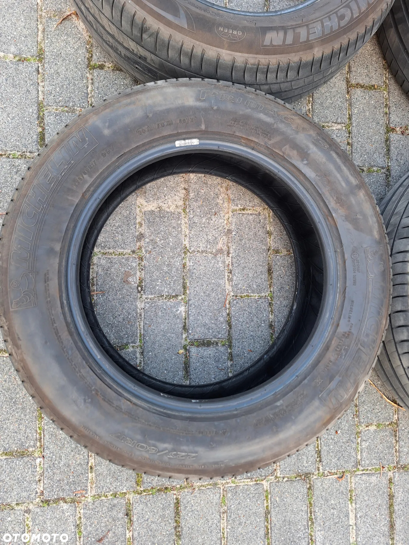 4 szt. opon letnich Michelin primacy 3, rozmiar 225/60/R17, outback - 4