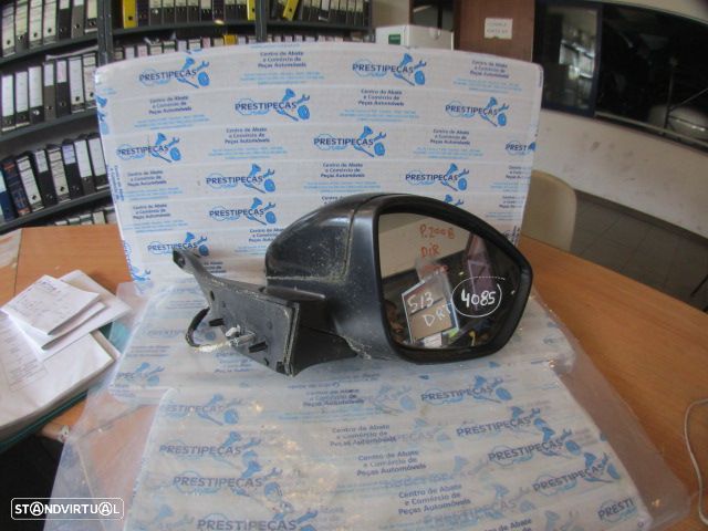 Espelho Esp4085 PEUGEOT 2008 1 A94F FASE 2 2016 1.6HDI 100CV 5P PRETO DRT ELETRICO COM PISCA 6 + 3 PINOS - 1