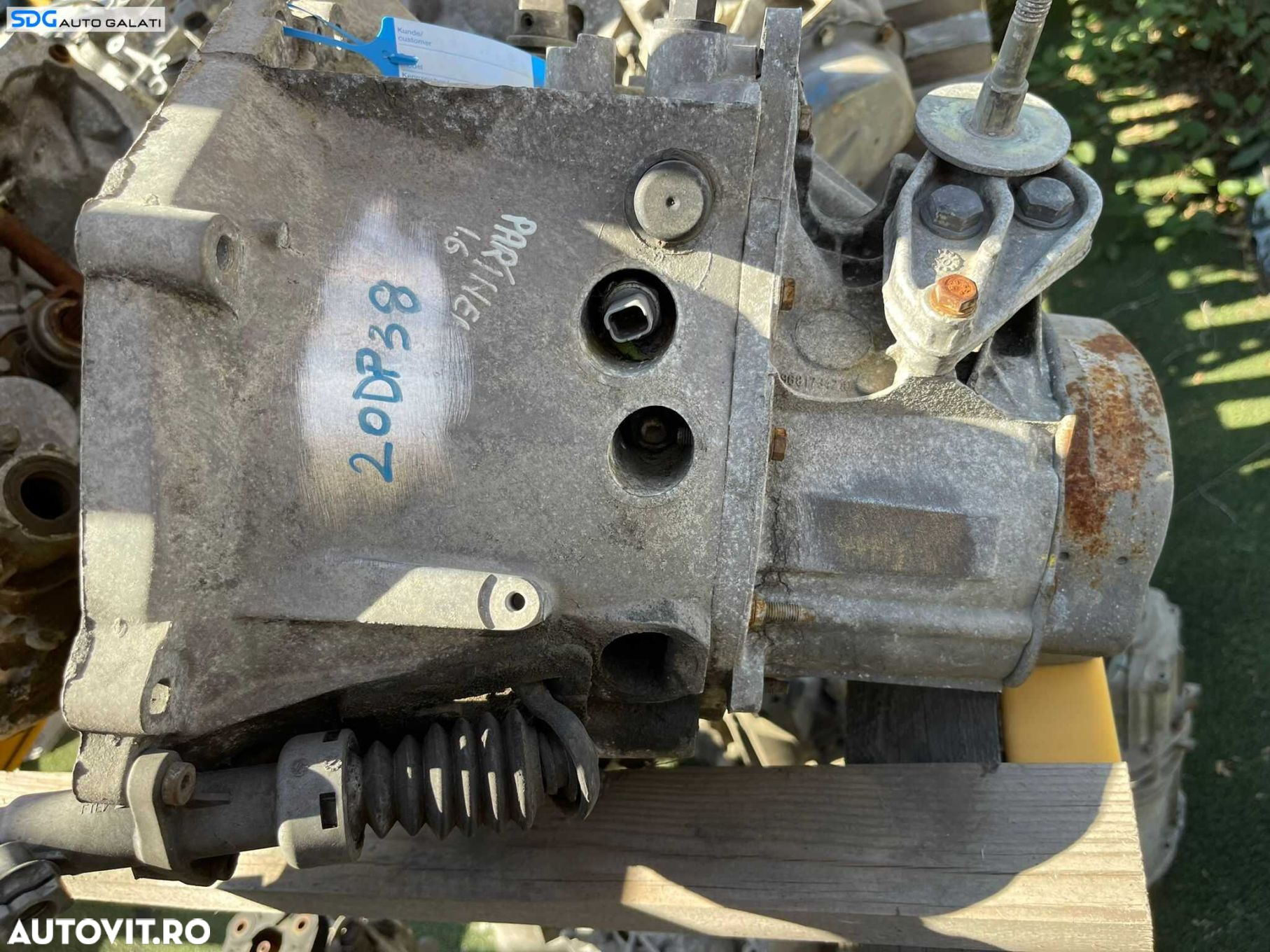 Cutie de Viteze Manuala 5 Trepte Cod 20DP38 Citroen C4 1.6 HDI 2002 - 2008 [1405] - 4