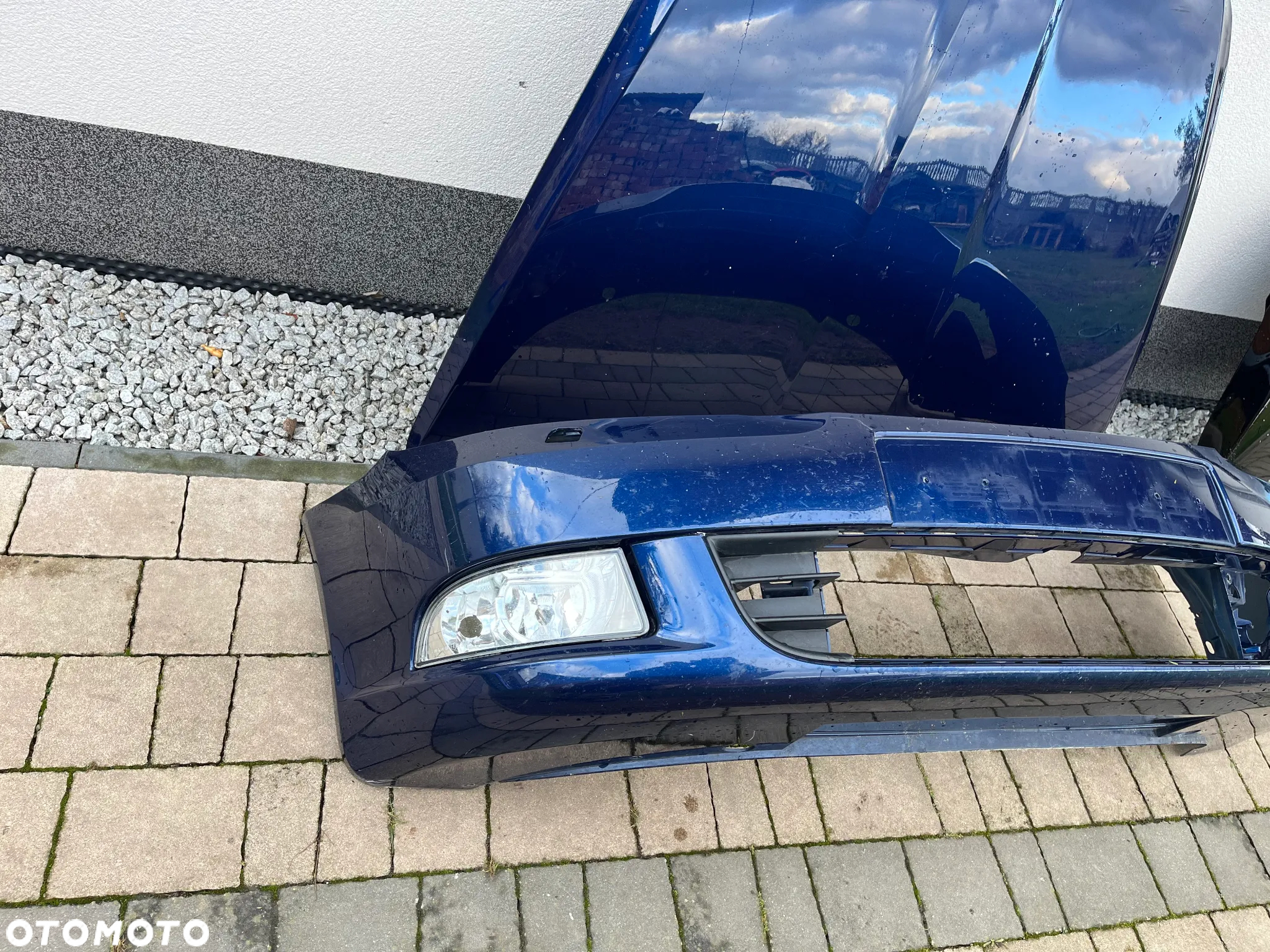 Skoda Octavia II lift  maska - 2