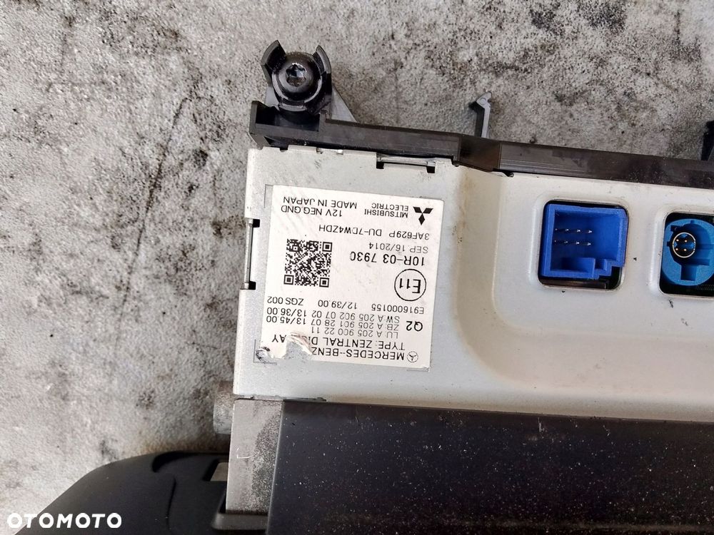 monitor mercedes w205 c klasa a2059002211 - 3
