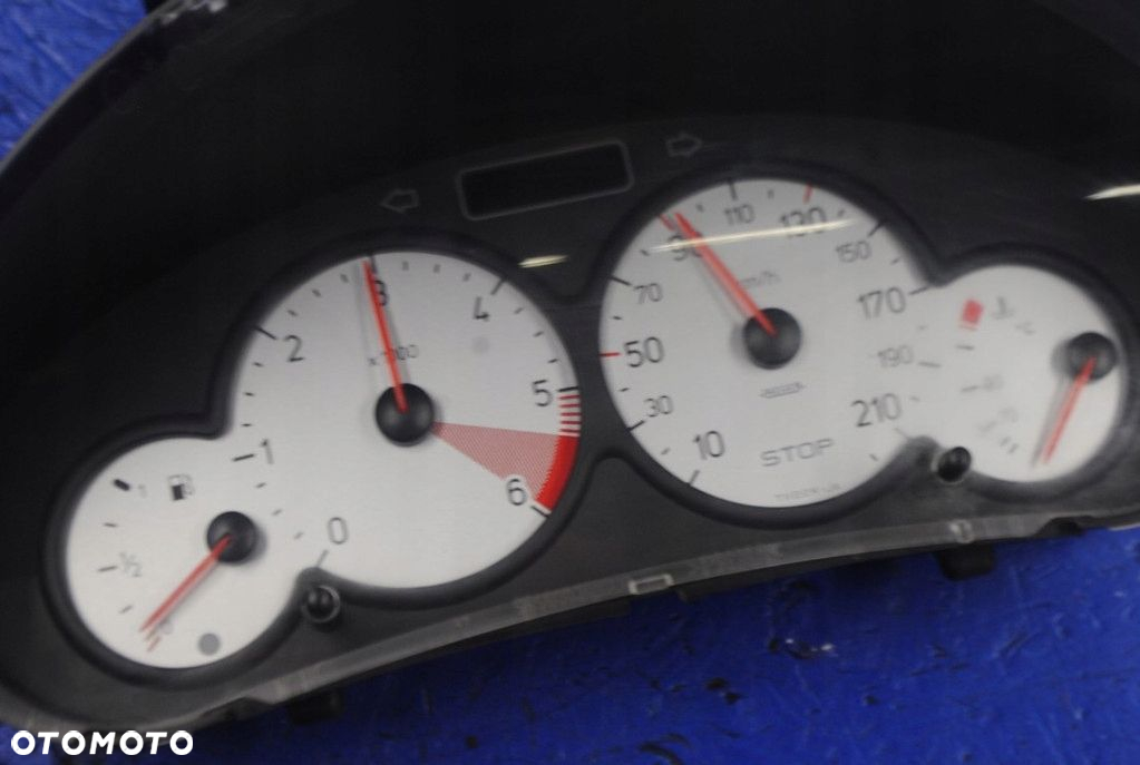 PEUGEOT 206 LIFT LICZNIK 1.4 HDI 9659729080 - 2