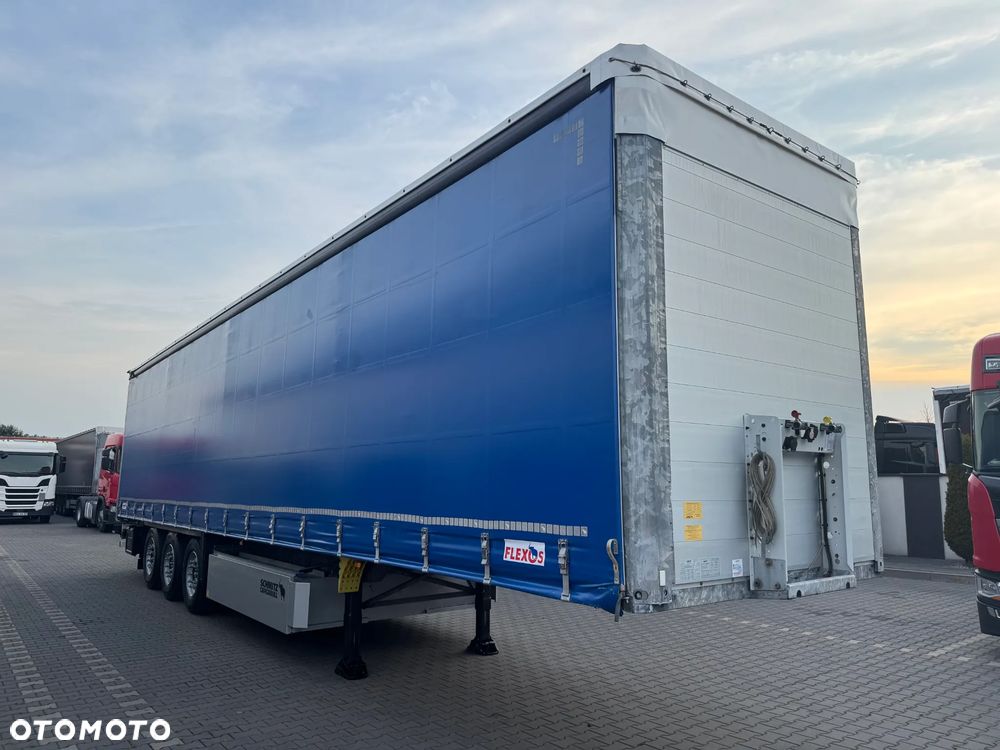 Schmitz Cargobull NACZEPA FIRANKA STANDARD, XL,  OŚ PODNOSZONA, KOSZ PALETOWY, IDEALNY STAN 2017 ROK - 2