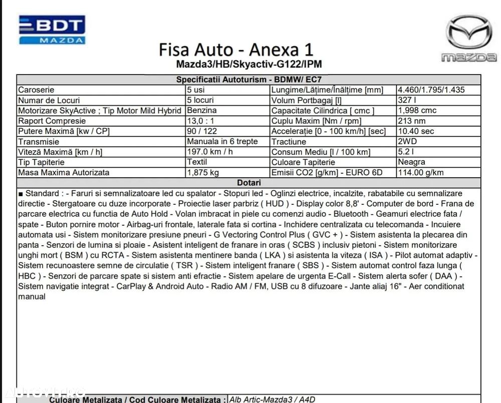 Mazda 3 e-Skyactiv G122 MHEV - 8