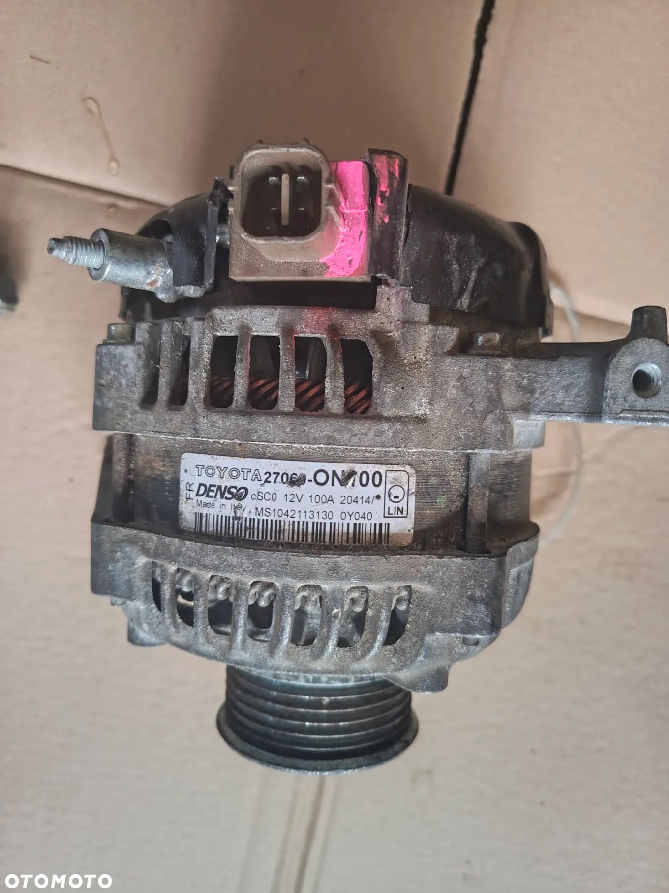 ALTERNATOR TOYOTA YARIS III RAV 4 AURIS 1.4 D4D 27060-ON700 - 1
