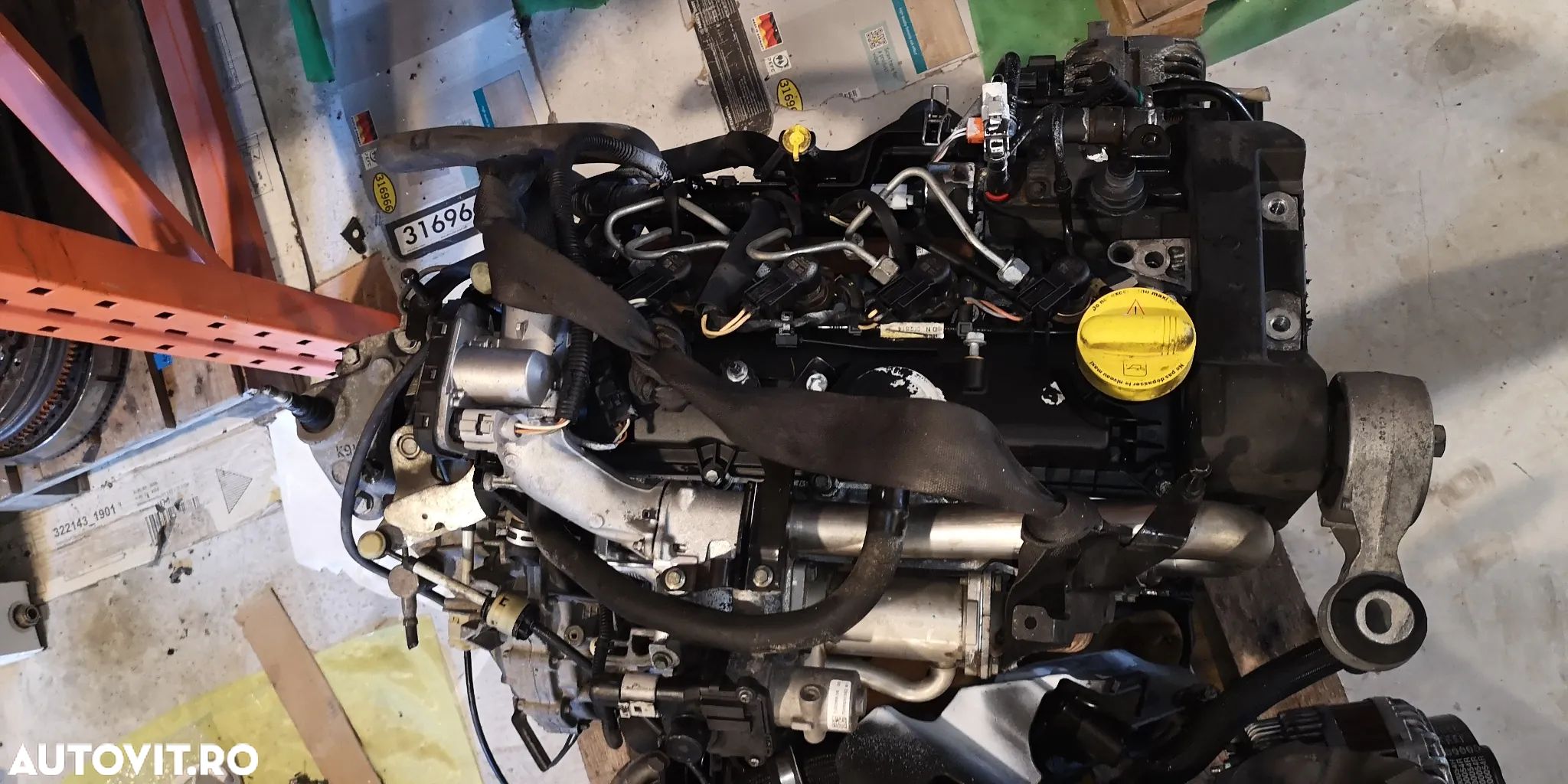 Motor 1.5 dci euro 5 Siemens 110cp injectoare pompa inalte turbina senzor alternator electromotor - 1