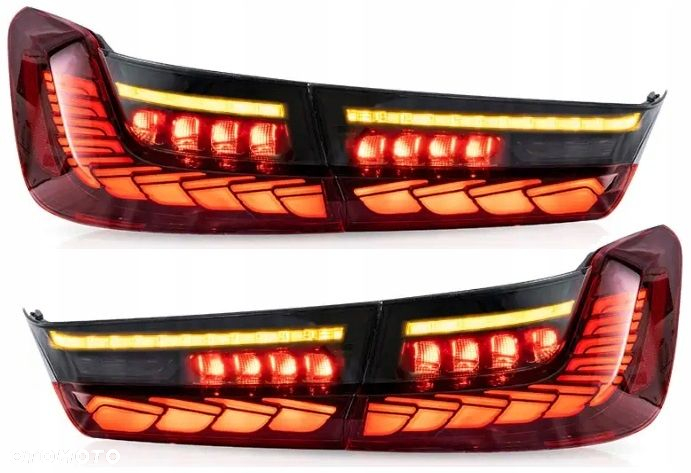 Lampy tyl ne kpl Vland Full Led Neon Oled Tuning Bmw 3 g20 g80 2019-2024 - 4