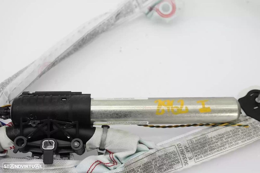 AIRBAG CORTINA FRONTAL ESQUERDO BMW 1 2006 -84707586908C - 2