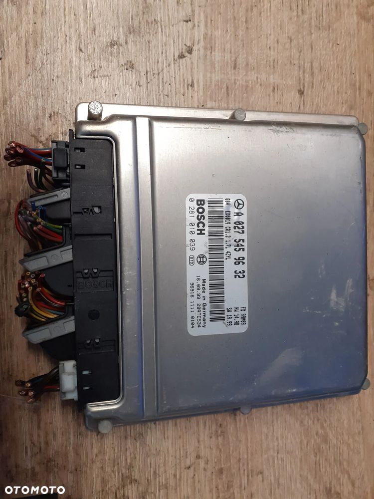 Sterownik KOMPUTER SILNIKA ECU MERCEDES W168 A KLASA