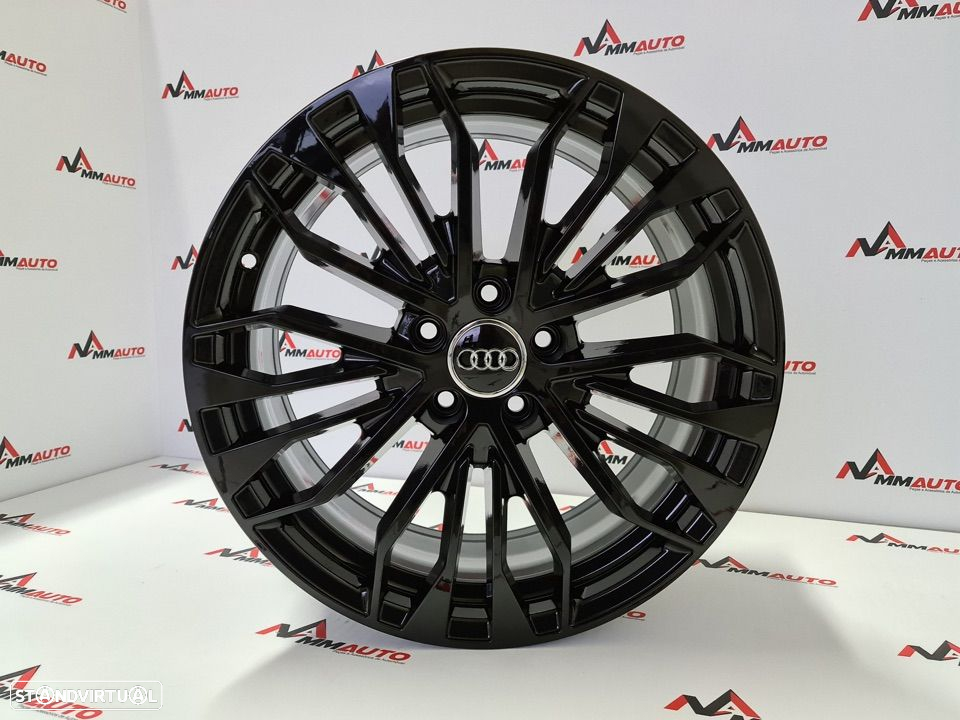Jantes Audi A6 Preto Brilho 18 - 4