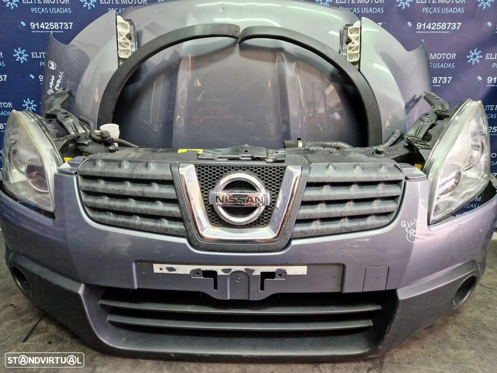 Frente completa usada NISSAN QASHQAI J10 1.5 DCI capot parachoques guardalamas oticas radiadores - 5
