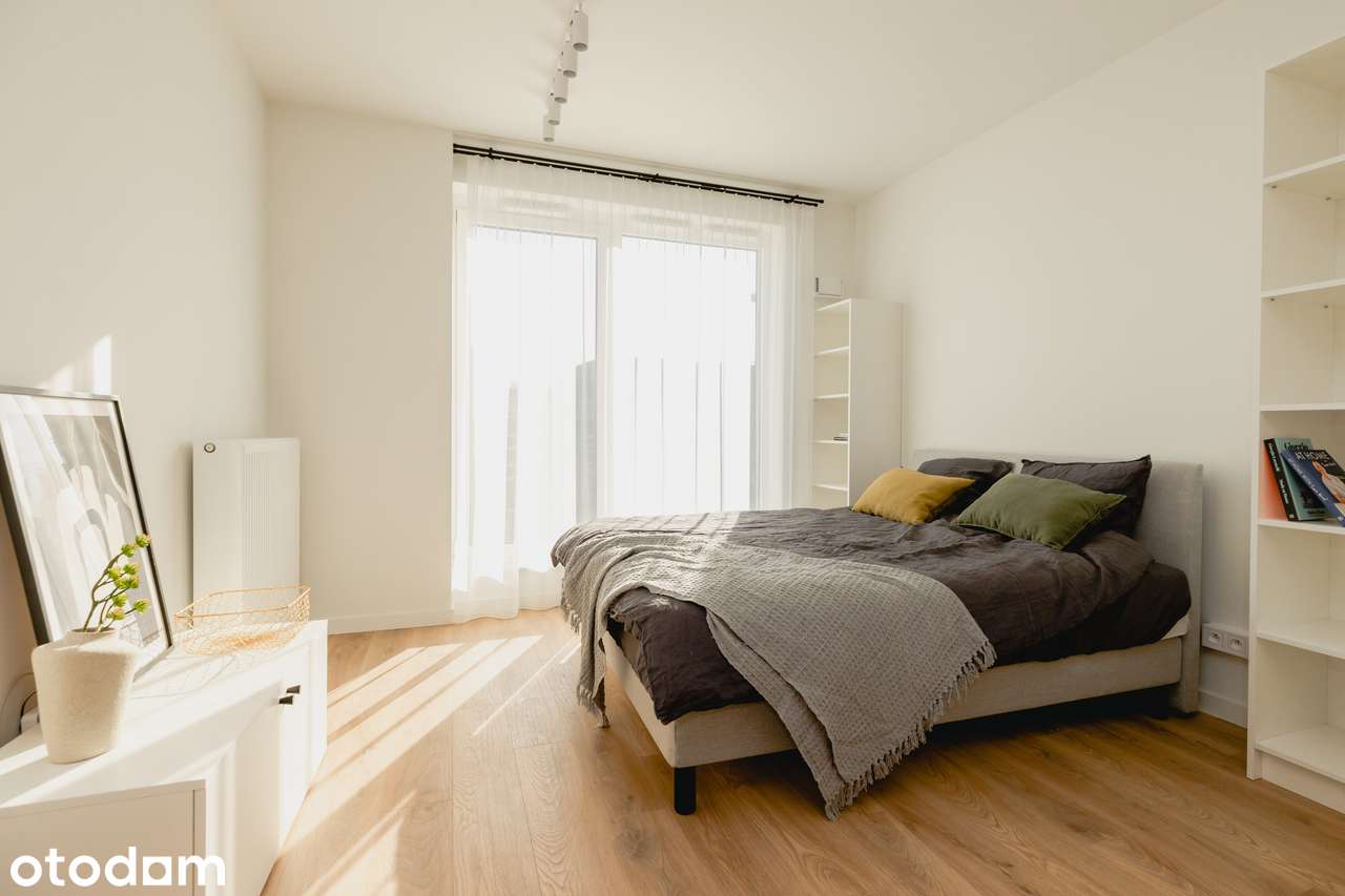 Studio przy Noblinie/Browarach z widokiem na centrum