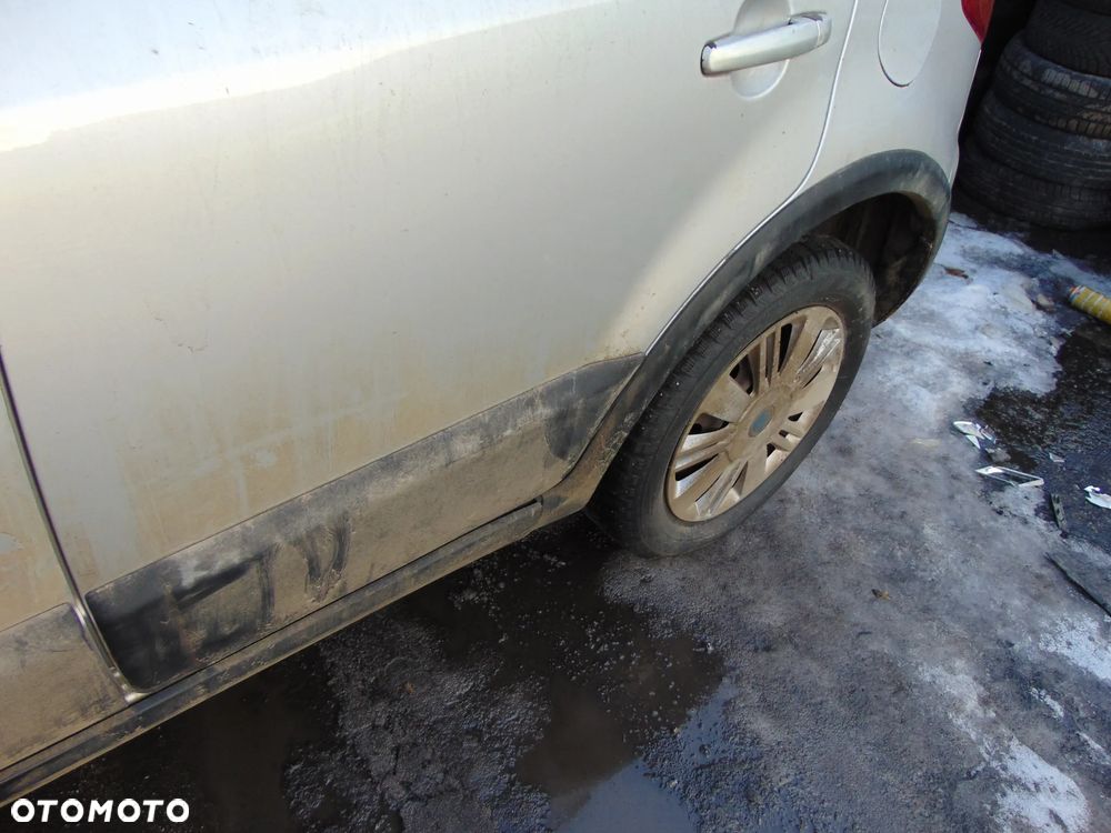 DRZWI LEWE TYŁ TYLNE SUZUKI SX4 FIAT SEDICI ZCC Z LISTWĄ - 2