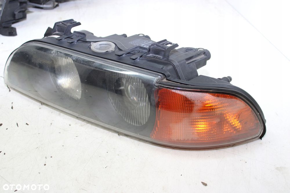 LAMPA LEWY LEWA PRZÓD EUROPA SOCZEWKA BMW 5 E39 HELLA NA ŻARÓWKĘ IDEALNA - 3