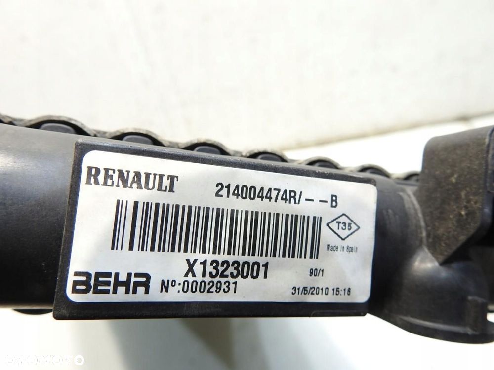 CHŁODNICA WODY OPEL MOVANO B MASTER III 2.3 CDTI X1323001 - 5