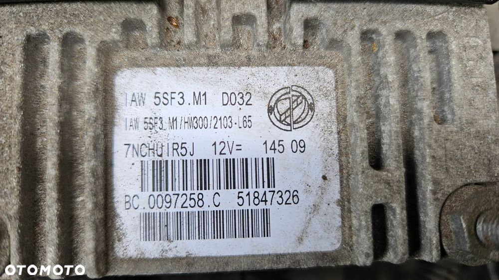 Ford KA Fiat Grande Punto 1.2 8V komputer sterownik silnika 51798649 51903151 51847326 - 2