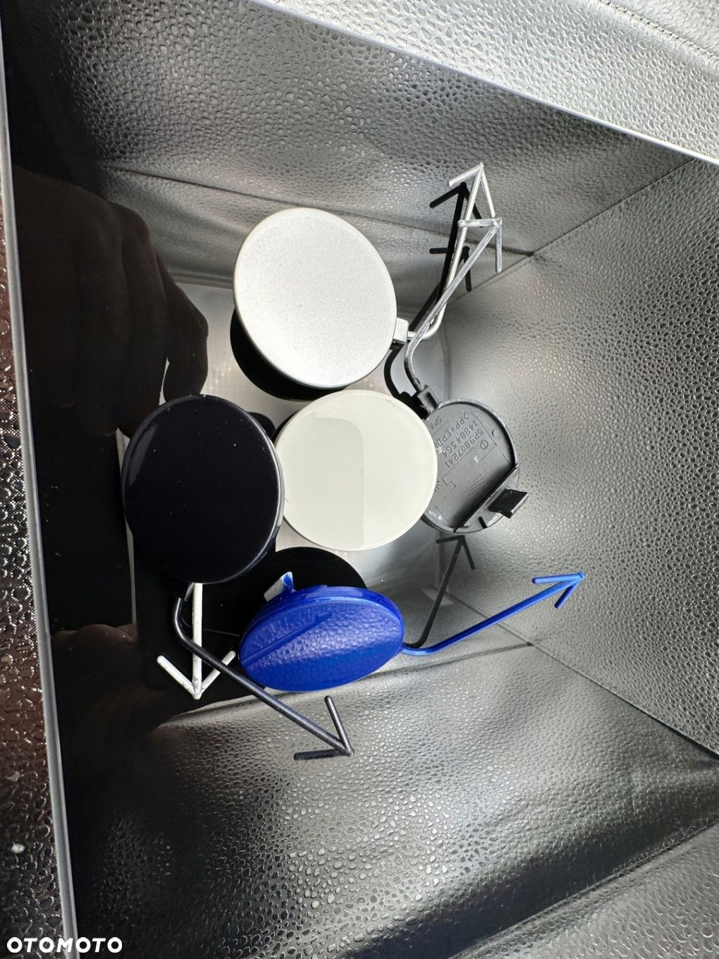 ZAŚLEPKA HAK HOL PRZÓD SEAT ALTEA / TOLEDO 5P9807241 NOWA OEM RÓŻNE KOLORY - 2