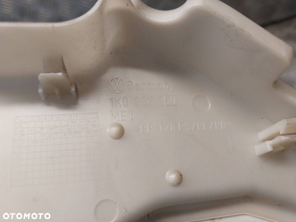 ZAMEK DRZWI PRAWY PRZÓD VOLKSWAGEN GOLF V 1K0837350 3D1837016 - 5