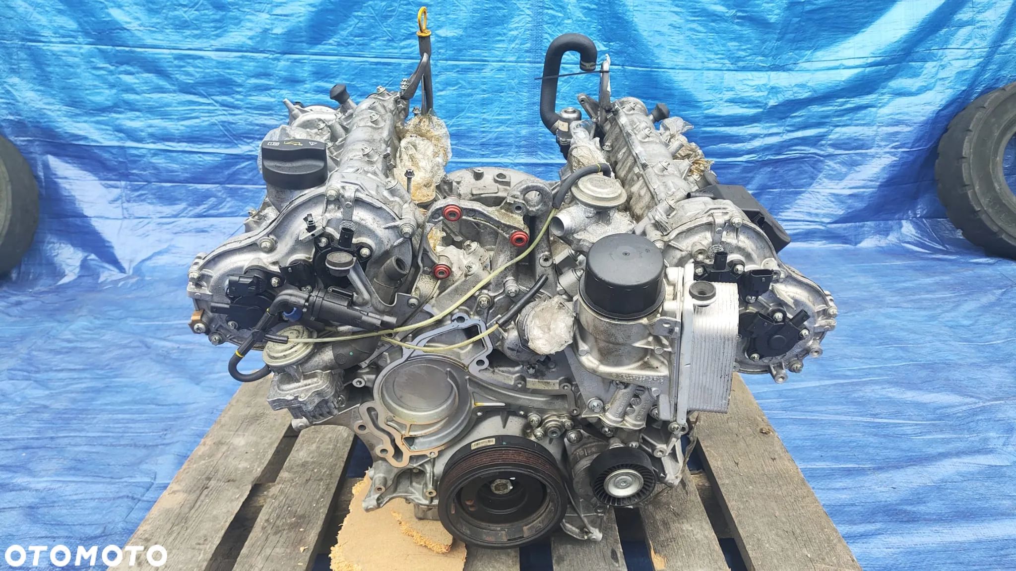 SILNIK 272988 272 988 272.988 3.5 V6 NISKI PRZEBIEG 60TYŚ KM MERCEDES W212 W207 E350 - 1