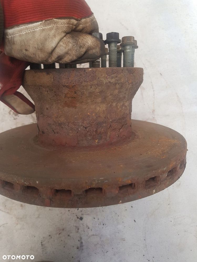 TARCZA HAMULCOWA PRZÓD DAF 45 LF 17,5 8 SZPILEK - 2