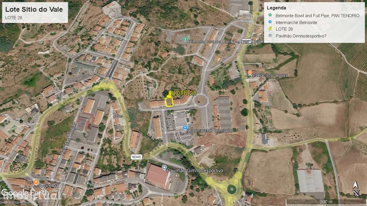 Terreno Para Construção  Venda em Belmonte e Colmeal da Torre,Belmonte - Grande imagem: 3/19