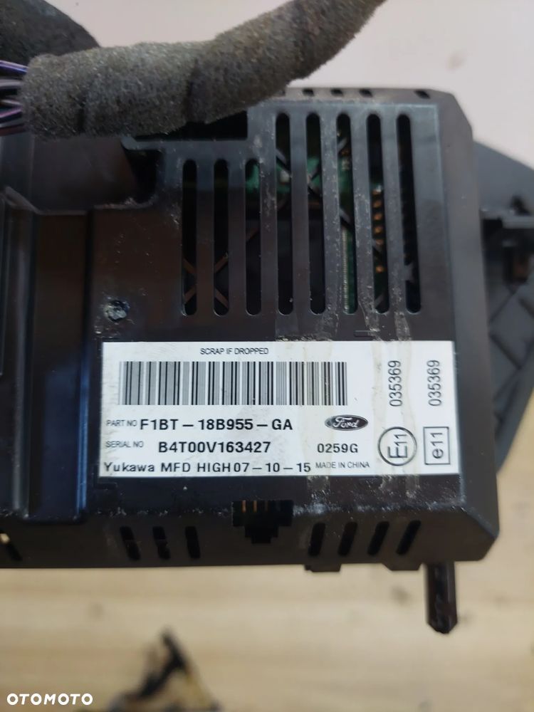 Radio wyświetlacz panel przełacznik moduł Ford Kuga Mk2 escape modneo focus connect 13-19  Łuków części - 8