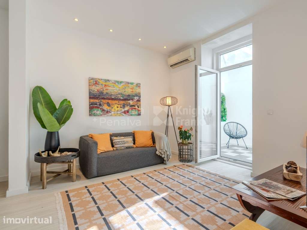 Apartamento T1 para arrendar com terraço na Penha de França - Grande imagem: 2/42