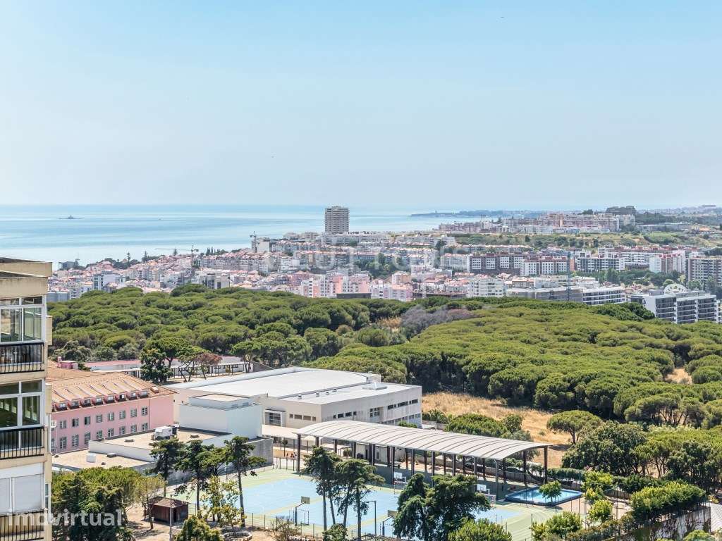 Viver com vista nas Torres do Restelo - Belém, Penthouse T4, varand... - Grande imagem: 5/36
