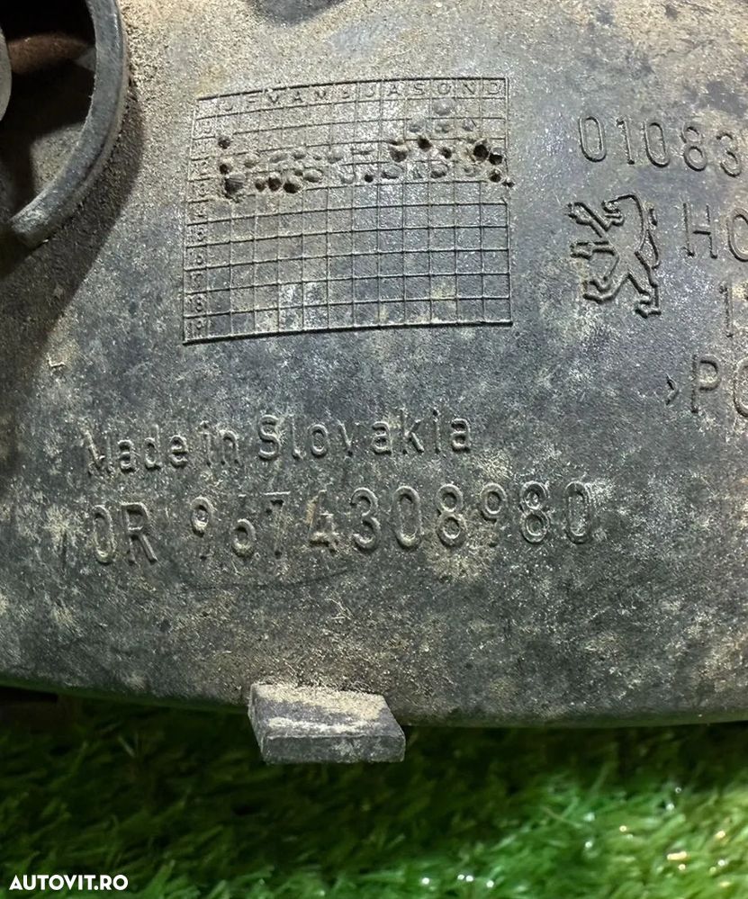 STOP BARA SPATE PEUGEOT 208 1.4 DIESEL 2013 COD OEM 9674308980 2012-2018 - 7