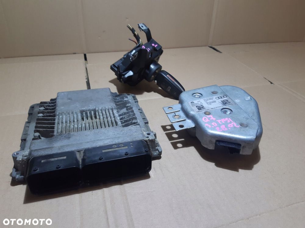 audi q7 4l 3.0 tfsi komputer sterownik silnika moduł ecu 4l0910551a rygiel - 7