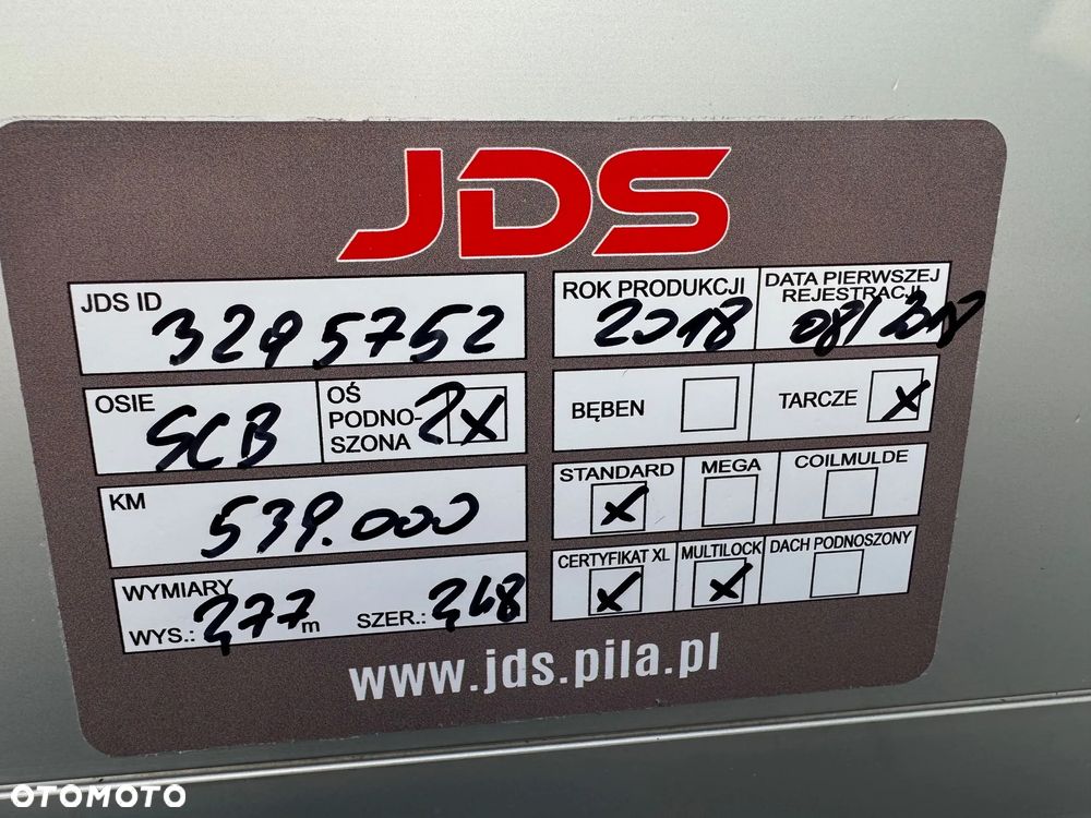 Schmitz Cargobull Firanka, 2 osie podnoszone!!, Nowe plandeki!! - 32