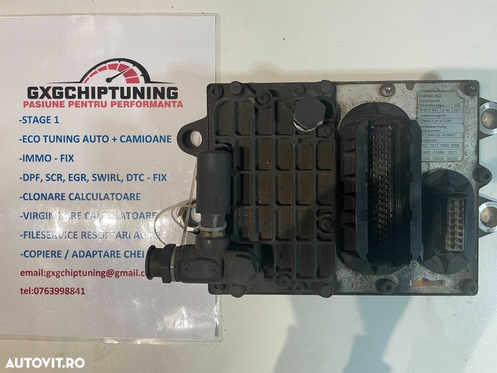 ECU MERCEDES BENZ Axor Actros calculator motor PLD Euro 5 - 1