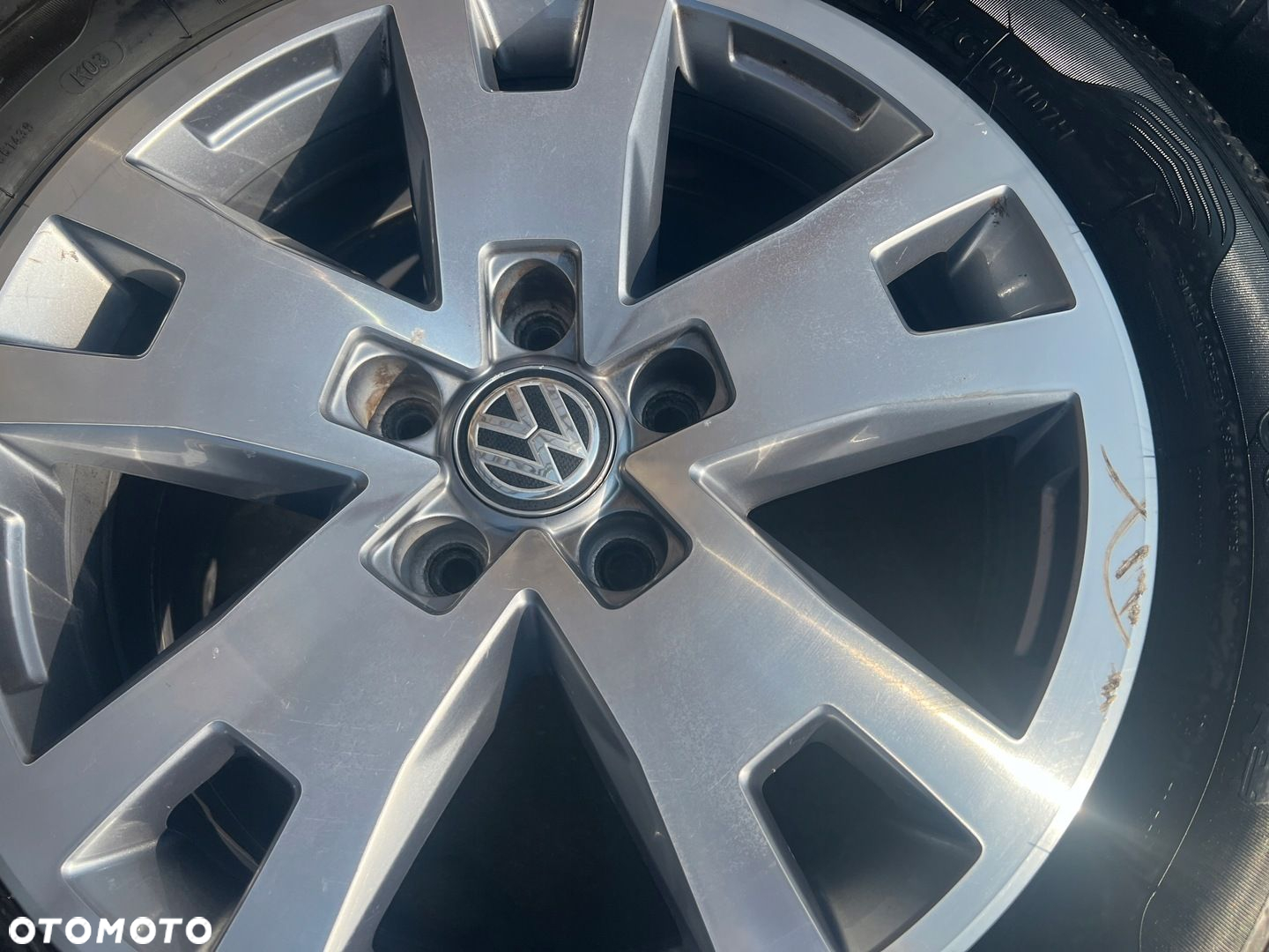 KOŁA FELGI OPONY LATO VW T5 T6 17 5X120 ET49 DUNLOP 225/55/17C 225/55R17C - 4