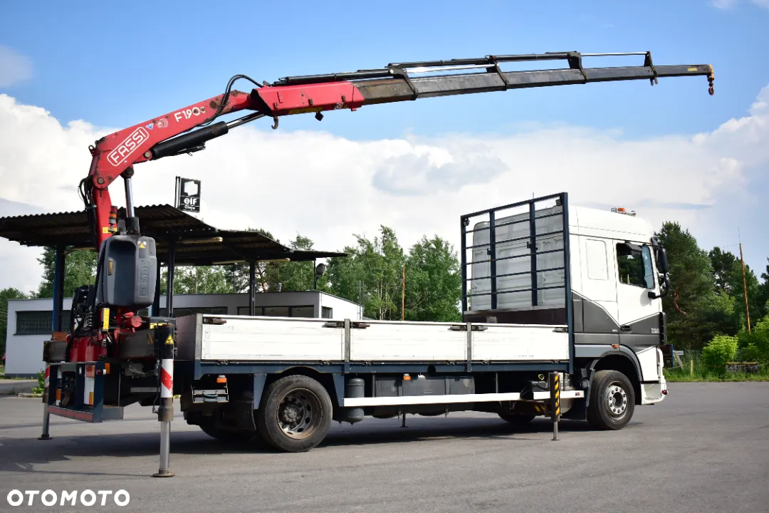 DAF XF 105.410 4x2 Fassi F190 HDS Żuraw Zestaw Crane Kontenery - 4