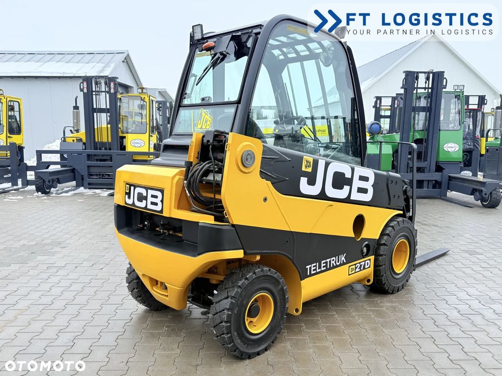 JCB WÓZEK TELESKOPOWY JCB TLT27D / PEŁNA KABINA / 2019 ROK / OGRZEWANIE / PRZESUW BOCZNY - 6
