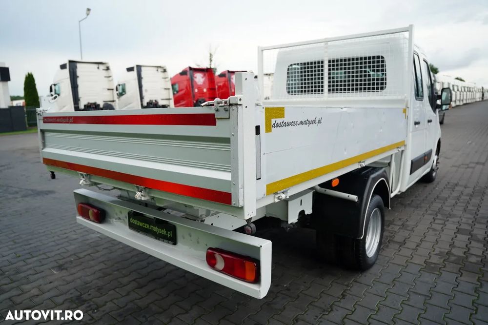 Renault MASTER / DCI 150 / BASCULATOR / CAMION CU TRACȚIE MIXĂ 7 LOCURI / MANUAL / DOUĂ RULOURI - 26